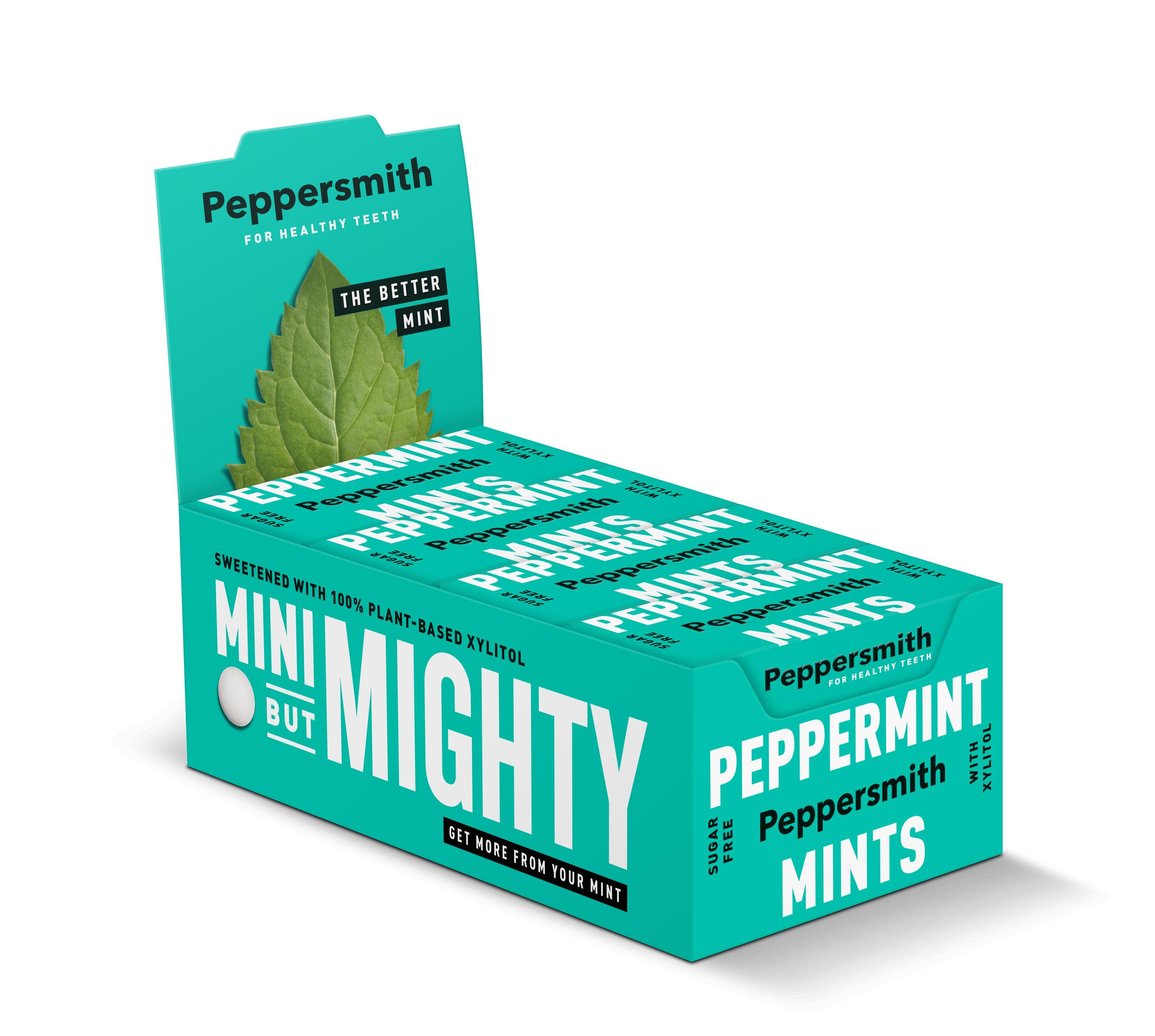 p PEPPERSMITH PEPPERMINT DENTAL MINTS 15g CTS Dental Supplies