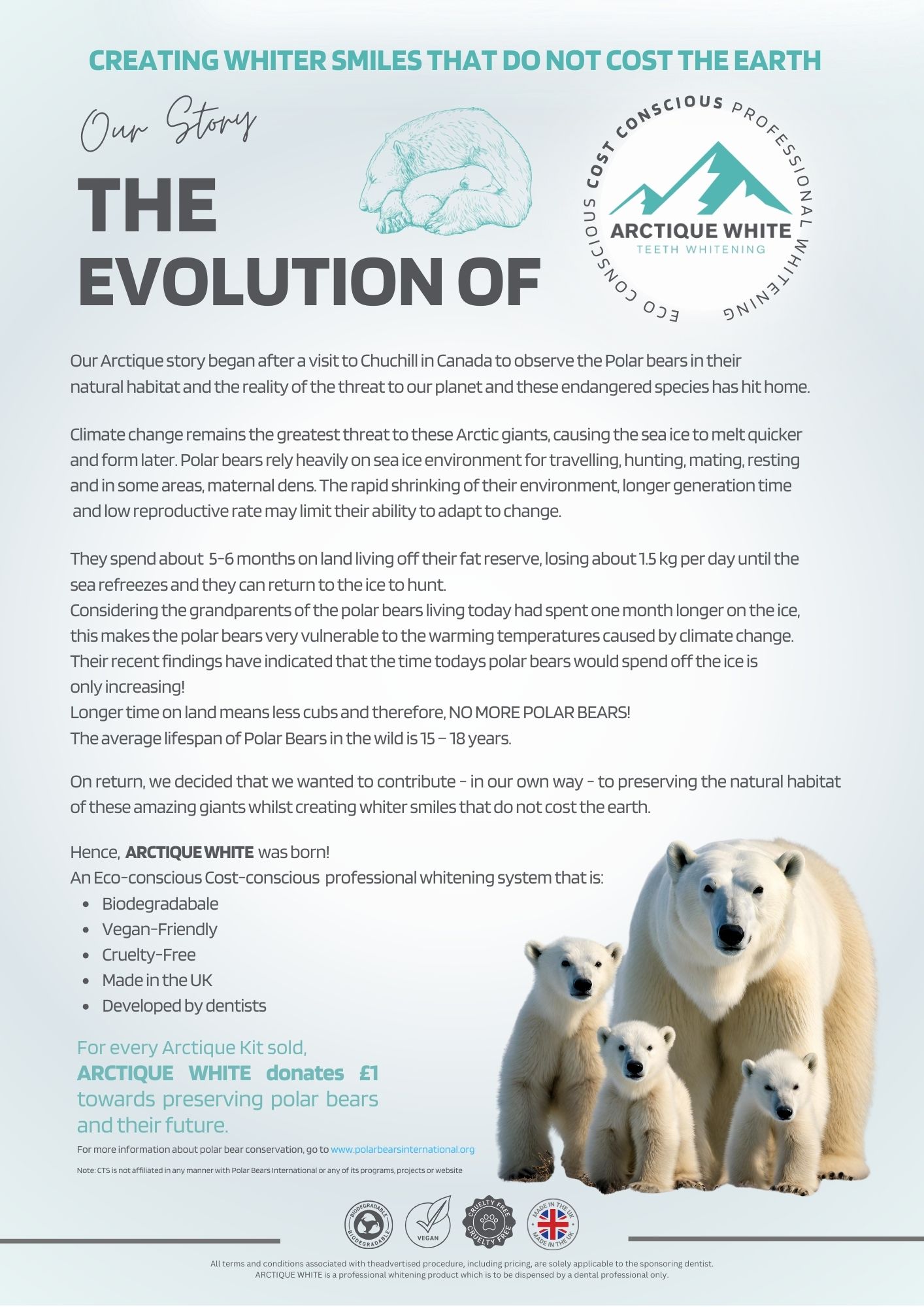 Arctique White Story
