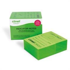 CLINELL GREEN INDICATOR NOTES PK 4 x250