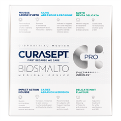 BIOSMALTO MOUSSE CAE 150ml W/ TRAYS MINT