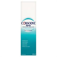 CORSODYL MINT SPRAY 60ml M/RINSE