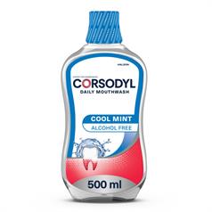 CORSODYL DAILY A/FREE COOLMINT 500ml M/R