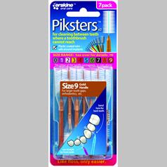 PIKSTERS I/DENTAL ORANGE 8 - 0.75mm PK 7