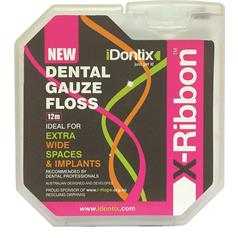 IDONTIX X-RIBBON DENTAL FLOSS 12mtr