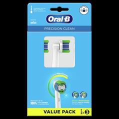 ORAL B PREC CLEAN PRO REPL HD PK 3