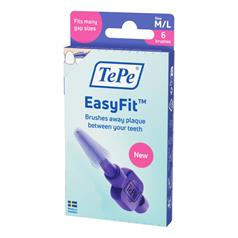TEPE EASYFIT I/DENTAL MED/LGE 6 PK