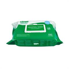 PACK OF CLINELL UNIVERSAL 100 THICK WIPE