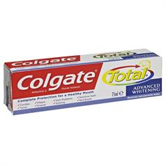 COLG TOTAL ADV WHITE 75ml T/PASTE