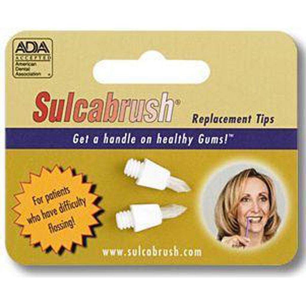 SULCABRUSH REPL TIPS TWIN PACK CTS Dental Supplies