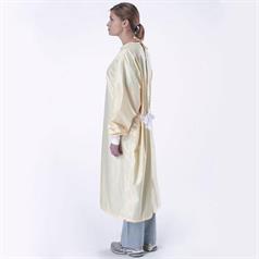 WASHABLE ISOLATION GOWN YELLOW