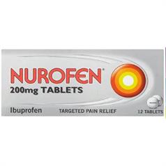 NUROFEN 200mg TABLETS PK 12