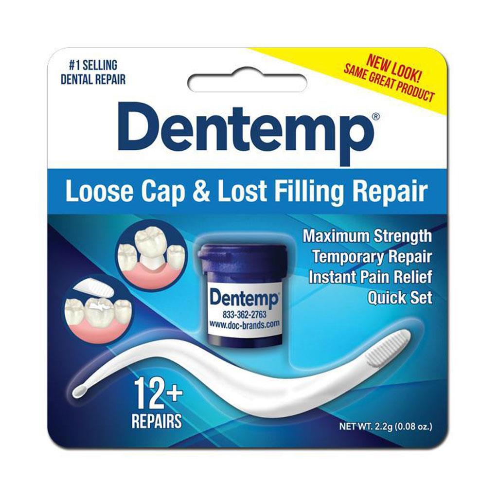 DENTEMP LOOSE CAP and LOST FILLING REPAIR CTS Dental