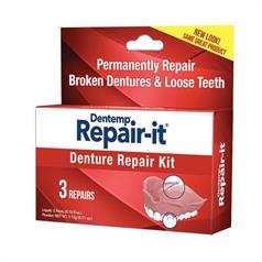 DENTEMP REPAIR-IT DENTURE REPAIR KIT