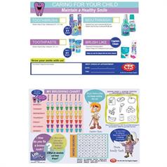 CHILD DENTAL OH RECOMMENDATION PADS PK 50