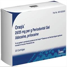 pom ORAQIX PERIODONTAL ANAES GEL 20 x 1.7g
