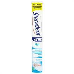 STERADENT ACTIVE PLUS DENTURE TABS PK 30