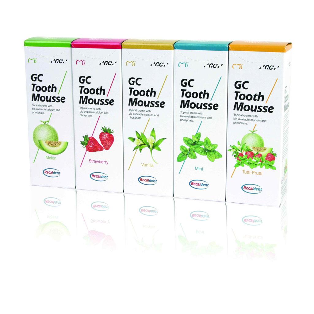 GC TOOTH MOUSSE MIXED 10 PK - CTS Dental Supplies