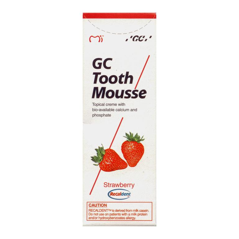 GC TOOTH MOUSSE STRAWBERRY 10 PK - CTS Dental Supplies