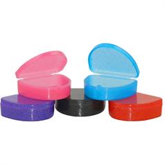 RETAINER BOX REG ASSORT GLITTER COLOURS