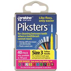 PIKSTERS I/DENTAL YELLOW BULK PACK