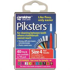 PIKSTERS I/DENTAL RED BULK PACK