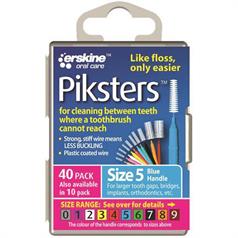 PIKSTERS I/DENTAL BLUE BULK PACK