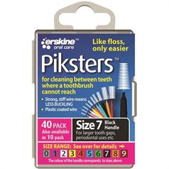 PIKSTERS I/DENTAL BLACK BULK PACK