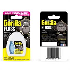 PIKSTERS GORILLA WAXED FLOSS 30mtr