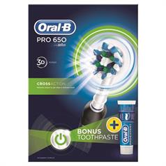ORAL B PRO 1 650 BLACK X ACTION + T/PAST