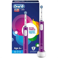 ORAL B JUNIOR YRS 6+ POWER HANDLE PURPLE