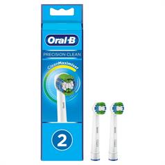 ORAL B C/MAX PREC CLEAN REPL HD PK 2