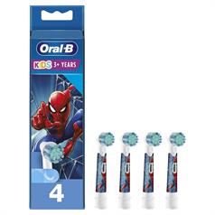 ORAL B SPIDERMAN REPL HDS PK 4 EB10