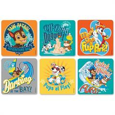 PAW PATROL STICKER ASSORT