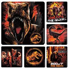 JURASSIC WORLD 2 STICKER ASSORT