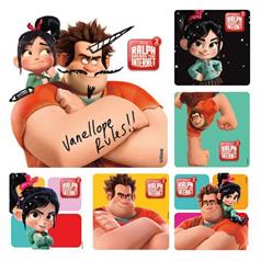 RALPH BREAKS THE INTERNET STICKER ASSORT