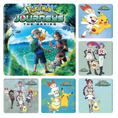 POKEMON JOURNEY STICKER ASSORT