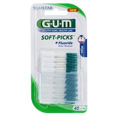 SUNSTAR GUM LGE SOFT PICK 40 PK