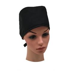 HAPPYFIT SCRUB HAT BLACK ONE SIZE