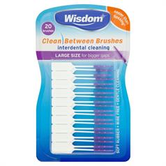 WISDOM CLEAN BETWEEN LGE I/DENTAL PURPLE